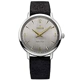 FONDERIA Herrenuhr The Professor - Vintageuhr Edelstahl, italienisches Design, Retro-Style