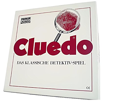 Preisvergleich Produktbild Cluedo - Das Klassische Detektiv Spiel von Parker – Kleincase Weiß / Grün