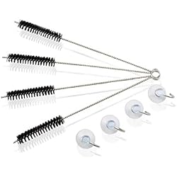CAMAYER Ensemble de 4 brosses de nettoyage idéales pour nettoyer les pailles Thermomix® Mixtow Knife TM5, TM31 et TM21