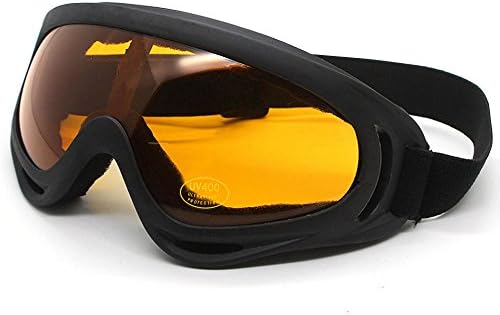 Men and Women UV Protection Windproof Dustproof Outdoor Sports Ski Glasses CS Army Tactical Military Airsoft Goggles Snowmobile Bicycle Motorcycle Basketball Football Safety Glasses Protective Goggles