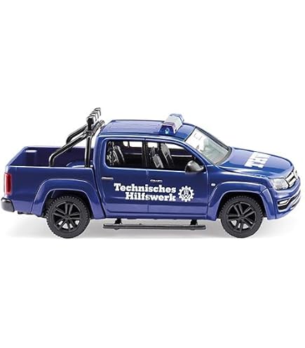 Herpa Basic – VW LT Fourgon THW – Échelle 1/87 – MiniKit à Clipser – Modèle Allemand