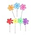 Produktbild SM SunniMix 7 Stücke Blume Windmühle Whirligig Rad Heim Yard Decor Windmühle Spielzeug