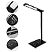 Produktbild XASY LED Schreibtischlampe mit Kabelloser Ladestation - USB Büro Tischleuchte Touchbedienung Dimmbar mit 4 Farb & 6 Helligkeit - Qi Fast Wireless Charger Schnellladegerät - Timer Poweroff