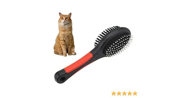 Kiao Peigne De Toilettage Pour Chat Chaton Et Chien Poil Long Double Face Brosse De Toilettage