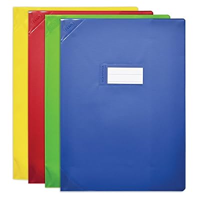 Elba Protège-cahier 24 x 32 cm Opaque Couleur Aléatoire