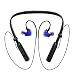 Produktbild Hängender Sport Kopfhörer Bluetooth Hals Metall Ohr Shell Super Gute Klangqualität wasserdichtes Drahtlose Bluetooth-Kopfhörer mit magnetischem Stereo-Sport schweißfest läuft für Apple Android (Blue)