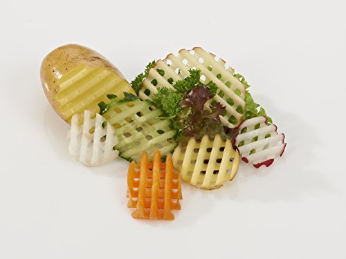 Börner Welle-Waffel PowerLine Set mit Sicherheitsfruchthalter (grün) – BPA frei - 5
