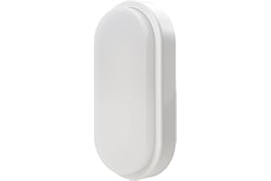 da LIGHT Lampa sufitowa LED, 12 W, 1020 lumenów, bardzo płaska, 42 mm, lampa LED, IP54, ochrona przed wodą rozbryzgową, 230 V, lampa piwniczna, do łazienki, salonu, piwnicy, biała neturalna 4000 K