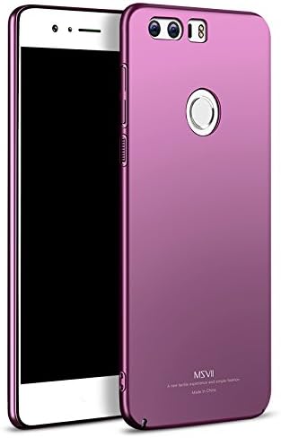 Yooky Hua Wei Honor 8 mobile phone Case Cover , Scratch Resistant Slim Hard Protective PC material Cover Shell for Honor 8 (Purple)