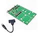 Price comparison product image USB 3.0 7+15 Pin Hard Disk to mSATA & NGFF M.2 SSD 2 in 1 Combo Mini PCI- E Adapter Converter Reader Card with Cable