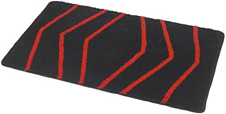 DEBEL Bath mat, Grafic, acrylic, red