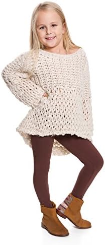 hi!mom Winter Girls Leggings Extra Warm Soft Cotton Kids Pants CHILD28