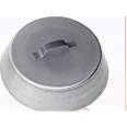 Coppo Rettangolare Per Brace 24x34 Cm Con Sportello - Cottura Sotto Brace Per Camino E Barbecue, Artigianale Italiano
