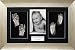Large Twins / Siblings Baby Casting Kit with Vintage Antique Silver Frame, Silver paint by BabyRice