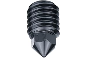 3DPLady | Gehärtete Nozzles für High Temperature Upgrade Hotend Set bis 500 Grad (mit austauschbarer Düse) kompatibel für Bambu Lab X1 und P1P (0,2)