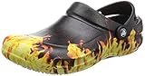 Cierre: Sin cordones Crocs Bistro Graphic Clog, Unisex Adulto Zueco, Negro (Black), 39-40 EU