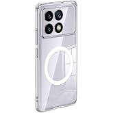 Xiaomi Poco X6 Pro İle Uyumlu Sert Mika Magnatic Şeffaf Kılıf Kamera Korumalı Kılıf