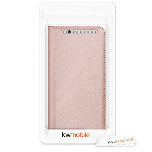 kwmobile Funda para ZTE Axon 7 Mini - Carcasa para m vil de Cuero sint tico - Case Plegable en Oro Rosa reviews kwmobile Funda para ZTE Axon 7 Mini - Carcasa para m vil de Cuero sint tico - Case Plegable en Oro Rosa
