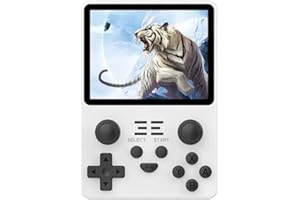 S_WAY RGB20S Console di gioco portatile, schermo IPS da 3,5 pollici, giochi integrati 20000, PS1/PSP/GBA/GBC/BIN/FC/MD, 16G+128G, console di gioco retrò compleanno per bambini