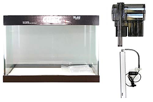 Blau Aquaritic Cubic Nano - Juego Completo de Lavabo Rectangular (28 L, 40 x 25 x 28 cm), Color Azul