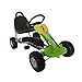 Price comparison product image FoxHunter Kids Children Outdoor Go Kart Ride On Car With Pedal Plastic Wheels Handbrake G04 Green