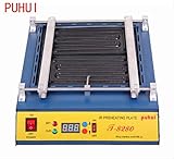 Superior professional soldering iron has 5 multiple tips replacement, Heat and impact resistant design of screw thread so the iron head is not easy to drop.Adjustable Temperature from 200℃-617℃.