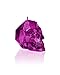Produktbild candellana Kerzen candellana-small Totenkopf Kerze, pink metallic
