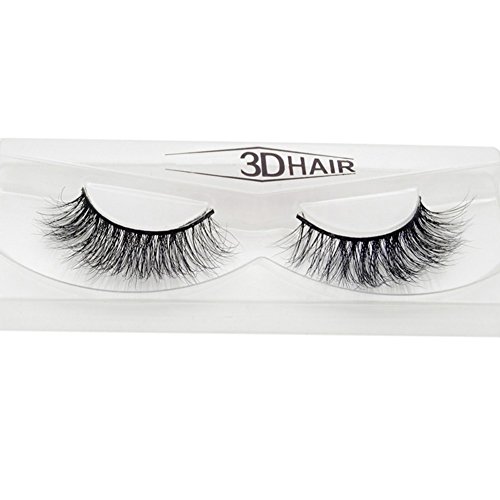 Blue Vessel 1 paar Künstliche 3D Dicke Wimpern Falsche Wimpern Verlängerung Handgefertigt (12)