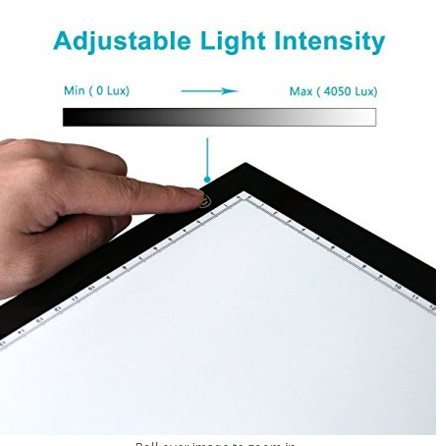 Huion 23,5 Zoll Licht Tracer Fotografie ArtCraft Light Box A3 mit Pucks und Pauspapier - 2