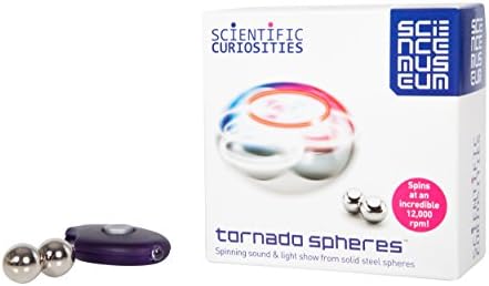 Number One Science Museum Tornado Spheres - Spin Until &amp; Blur! - Ideal Easter Birthday Christmas Stocking Fillers Xmas Gift Present Idea - Girls Boys Girl Boy Children Child Kids - Age 8+