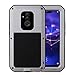 Price comparison product image Eastcoo Huawei p20 pro Case, Huawei mate 20 lite armor Case Cover, Armor Tank Hybrid Aluminum Metal Bumper Heavy Duty case for Huawei p20 pro, mate 20 lite(huawei mate 20 lite, Sliver)