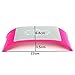 1 Set Pro Nail Art Silicone Plastic Hand Pillow and Silicone Pad Foldable Washable Table Mat Silicone Hand Rest (white)