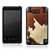 Produktbild HTC HD Mini Case Skin Sticker aus Vinyl-Folie Aufkleber Kuhfell Look Tiere Braun Weiß