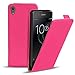 Produktbild Sony Xperia XA1 PU Leder Hülle, Conie Mobile FlipCase, Klapptasche Handytasche Schutzülle Premium Fliptasche in Pink