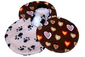 1 Fleecebezug für Snugglesafe Wärmekissen – Handgemacht mit Klettverschluss – Waschbar – Gefertigt in Deutschland – Für Meerschweinchen, Kaninchen & Kleintiere