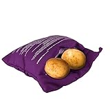 Pommes de terre Upgrade Four à micro-ondes de cuisson de pommes de terre micro-ondes Pochette Sac de cuisson pour pommes de terre Tortillas épis de maïs Express Sac cuisson pâtisserie Outils lilas