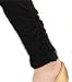 Full-Length Black Ruched Maternity Leggings - UK size 6
