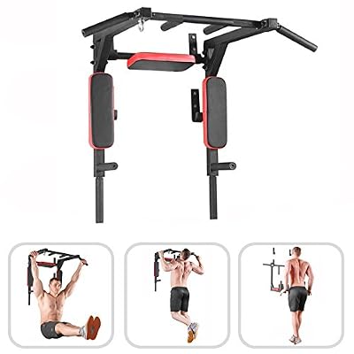 Bar2Fit Barre de Traction Murale avec Barres à Dips