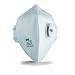 Produktbild Uvex 8753 silv-Air classic Atemschutzmaske 3310 | gefaltete Atemmaske Staubmaske FFP3 mit Ventil | unisize Mundschutz Maske im 3erPack