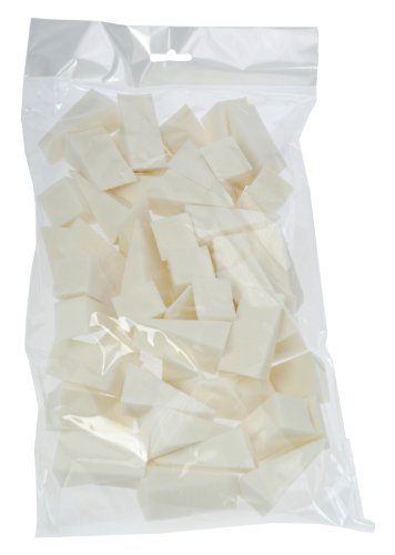 Fantasia Make-up Schwämmchen weiß, 1er Pack (1 x 50 Stück) - 2