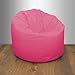 Shopisfy Large Children's & Teen's Water Resistant Fabric Bean Bag, Pink