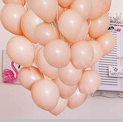 Decorations Lishistudio 60 Pcs 10 Peach Latex Balloons Peach