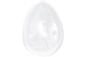 CTOP - Loisir créatif - Œuf Plastique Transparent 9 x 13 cm