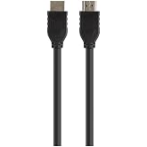 Belkin Hızlı HDMI 1.4 Kablosu, 1.5m (4k, Ultra HD, 3D), F3Y017bt1, 5MBLK