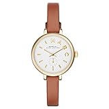 Marc by Marc Jacobs Damen Analog Quarz Uhr mit Leder Armband MBM1351