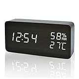 FIBISONIC Digital Wecker mit Geräuschaktivierung