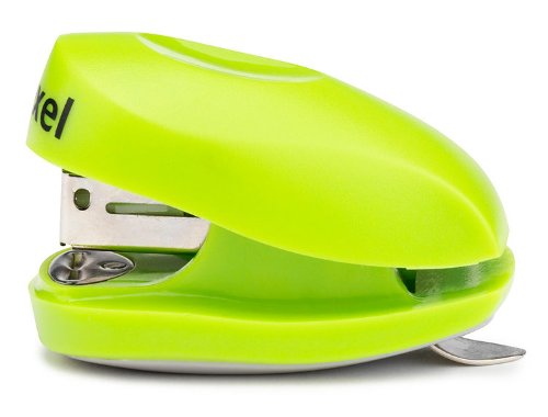 Rexel Buddy 2100150 - Minigrapadora  capacidad para 10 hojas  Incluye 1000 grapas Rexel 26 6  13 x 10 4 x 3 5 cm  colores surtidos