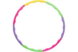 SKDFHOD Hula Hoop Smart, Facile da Trasportare, Regolabile per Bambini e Adulti, Design Rimovibile, Fitness e Giochi