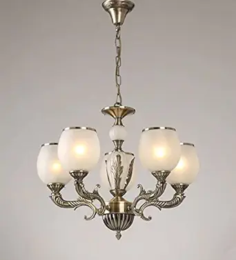 The Light Studio Antique Brass Chandelier