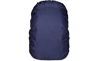 Lukery Housse de Sac à Dos Imperméable Anti-Pluie, Lot de 2 Housse de Pluie Sac à DosHousse de Protection Couverture Anti Pluie Poussière pour L'extérieur Voyage Escalade